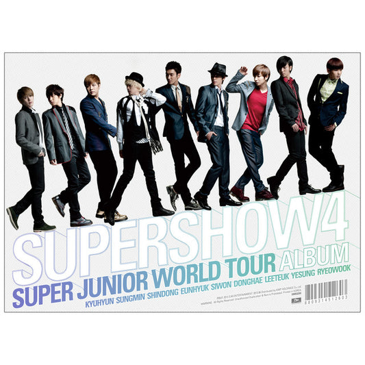 SUPER JUNIOR World Tour Live Album : Super Show 4