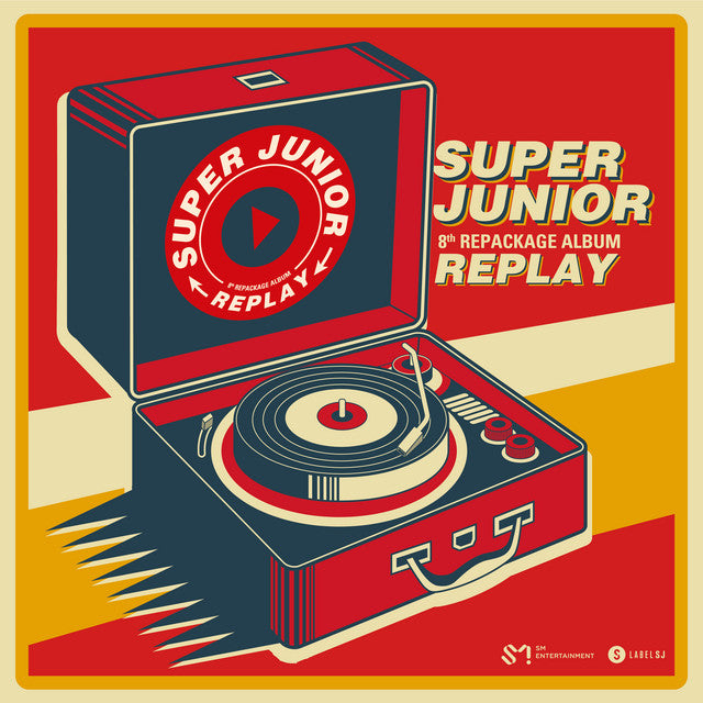 SUPER JUNIOR 8th Repackage Album : Replay