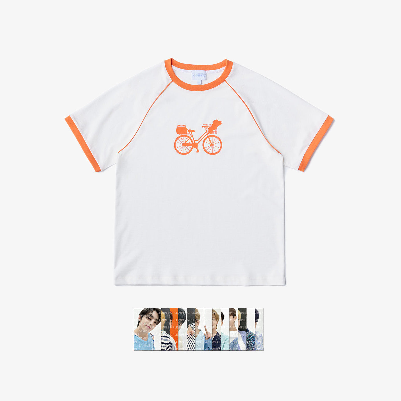 SEVENTEEN 2021 Carat Land Bike Print T-Shirt