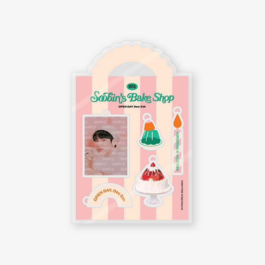 TXT SOOBIN's Bake Shop Acrylic Keyring Set