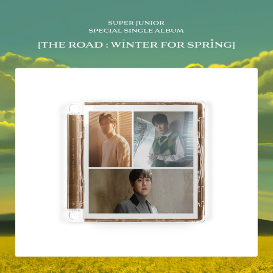 SUPER JUNIOR Special Single Album : The Road : Winter for Spring (A Ver.)