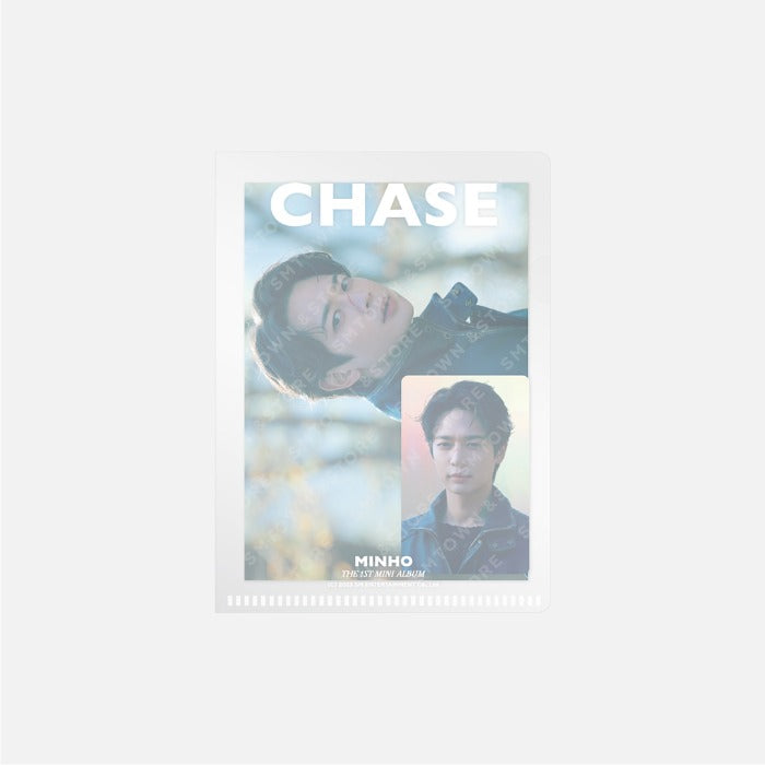 SHINee Minho 1st Mini Album : CHASE Postcard + Hologram Photocard Set