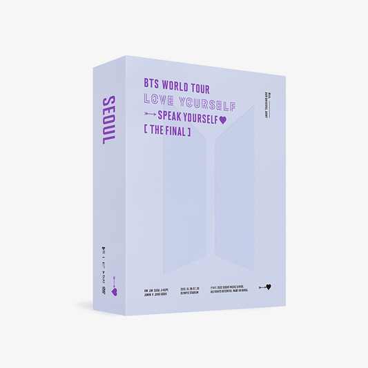 BTS World Tour 'Love yourself : Speak yourself' [The Final] DVD