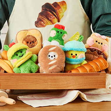 LINE FRIENDS minini Bakery Standing Doll