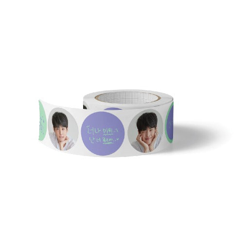 VICTON 2019 Choi Byung Chan Fanmeeting Roll Round Sticker
