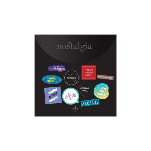 VICTON 'nostalgia' POP UP STORE Sticker Set