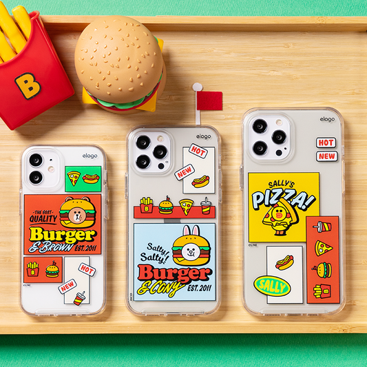 LINE FRIENDS Burger Time Phone Case