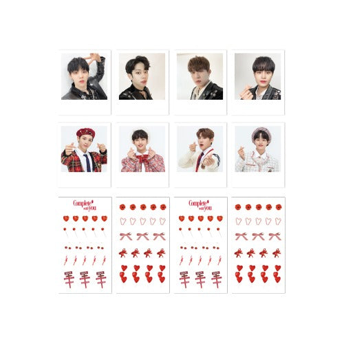 AB6IX COMPLETE WITH YOU Polaroid Photocard & Deco Set