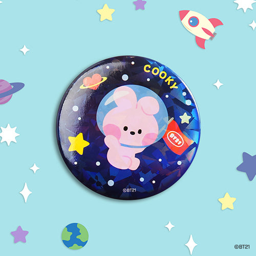 BT21 SPACE Can Badge