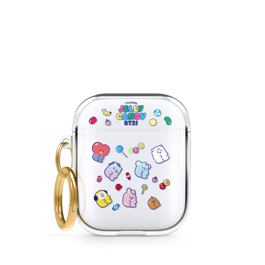 BT21 AirPods Clear Case
