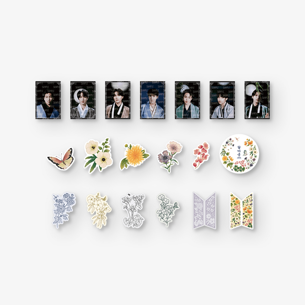 BTS 2022 DALMAJUNG Sticker Set