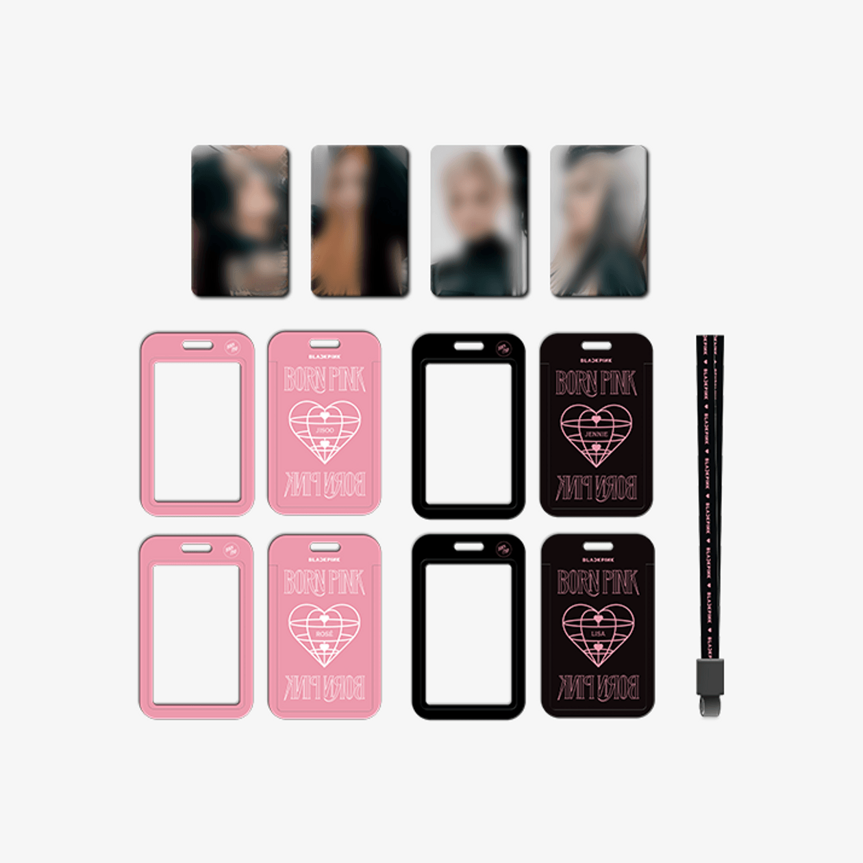 BLACKPINK Photocard Holder Set BLACKPINK BORN PINK TOUR