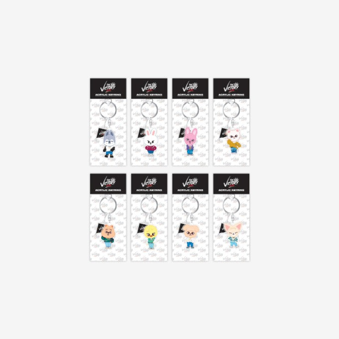 (PRE-ORDER) STRAY KIDS Pop Up Store SKZOO Acrylic Keyring