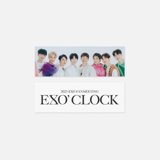 EXO 2023 Fanmeeting CLOCK Slogan