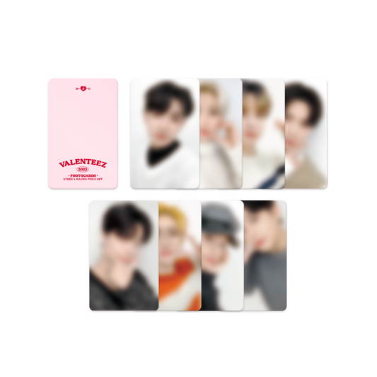 ATEEZ x KAURA VALENTEEZ Photocard Set