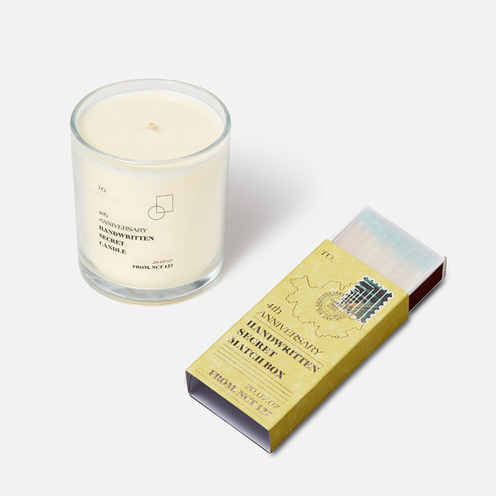 NCT 127 4th Anniversary Secret Candle Set (Mark)