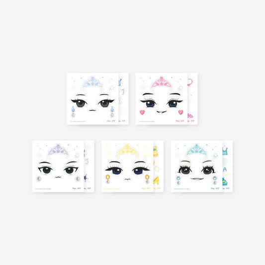 ITZY To Wonder World Light Ring Deco Sticker Set