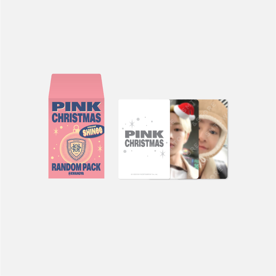 (Pre-Order) SMTOWN 2022 PINK CHRISTMAS Random Photocard Pack