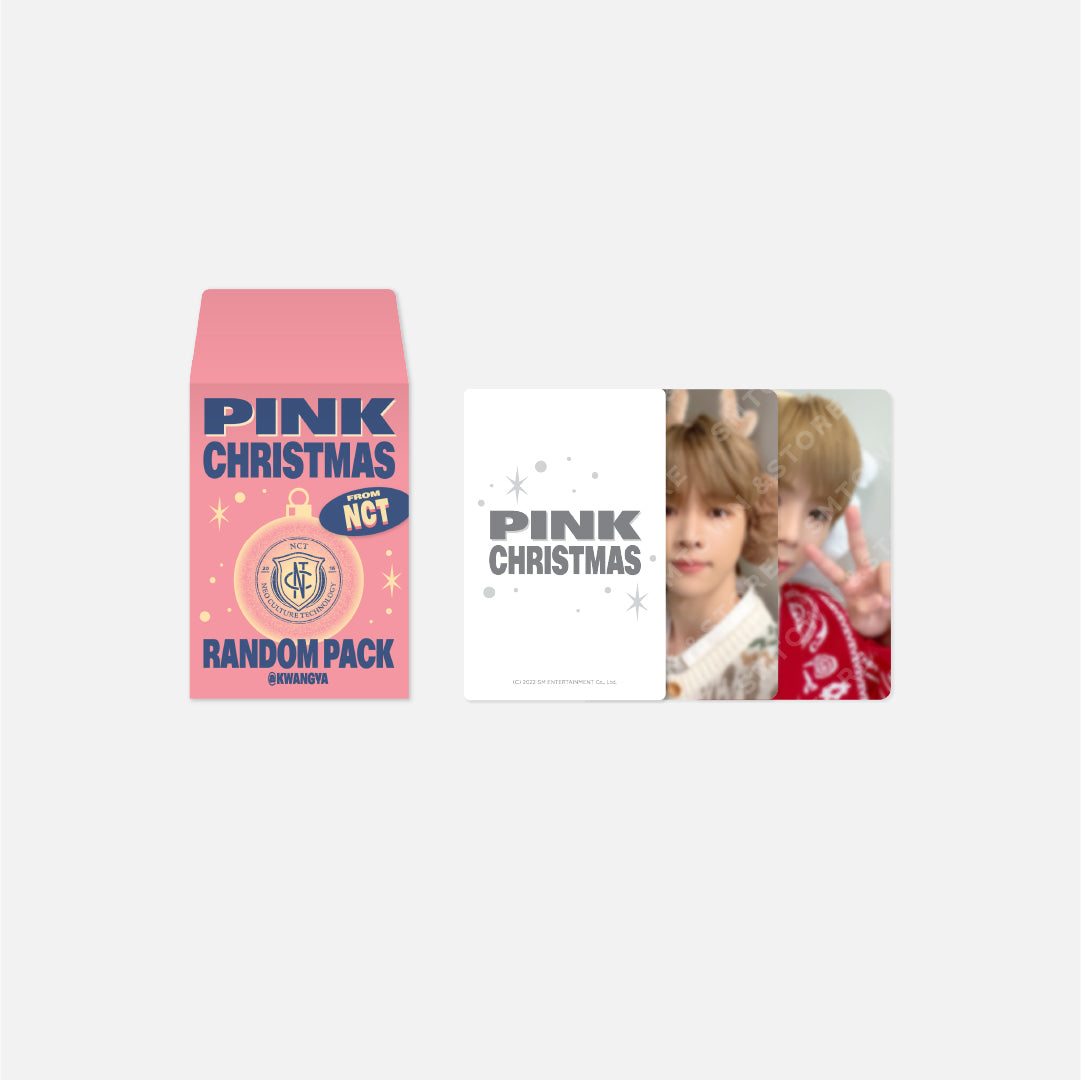 (Pre-Order) SMTOWN 2022 PINK CHRISTMAS Random Photocard Pack