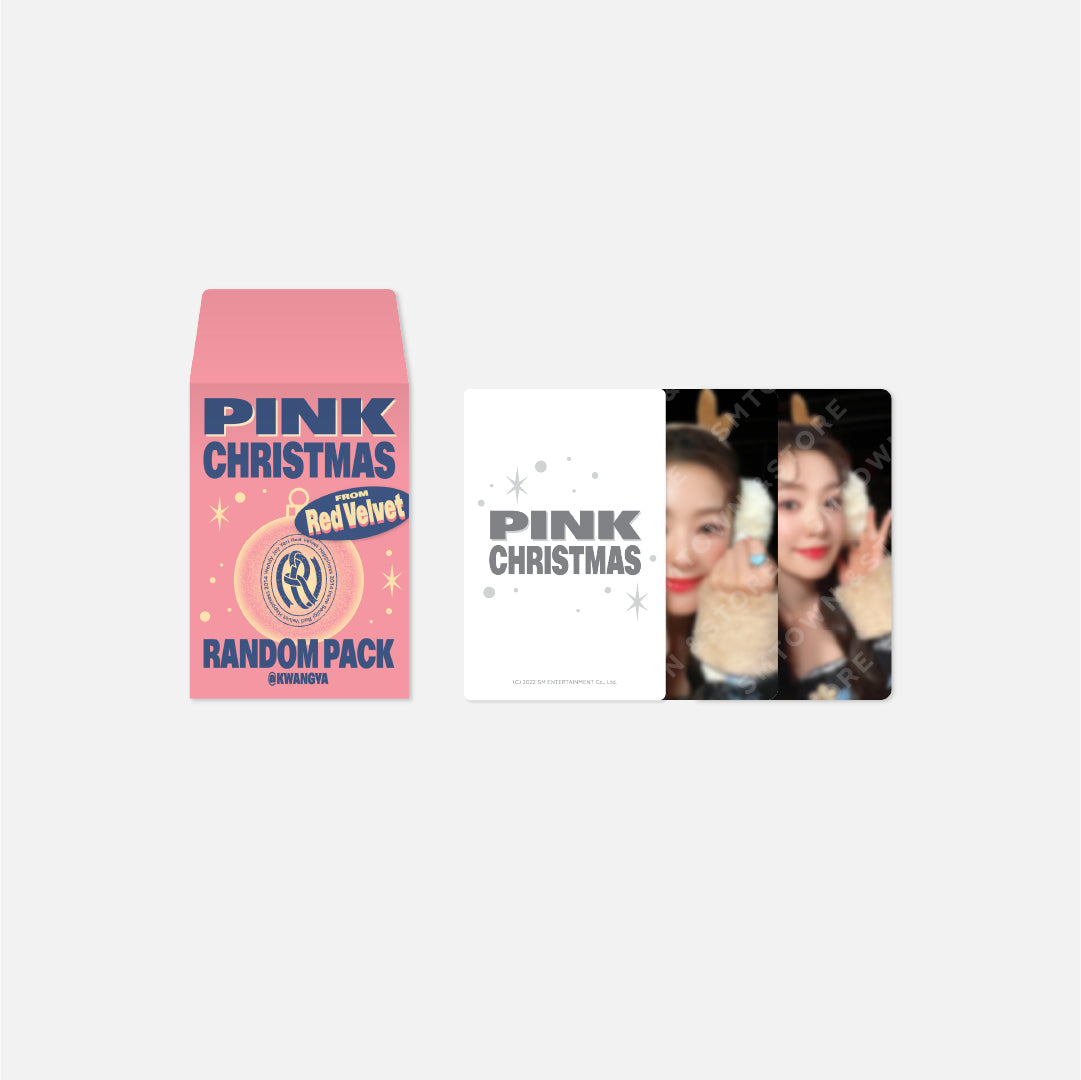 (Pre-Order) SMTOWN 2022 PINK CHRISTMAS Random Photocard Pack