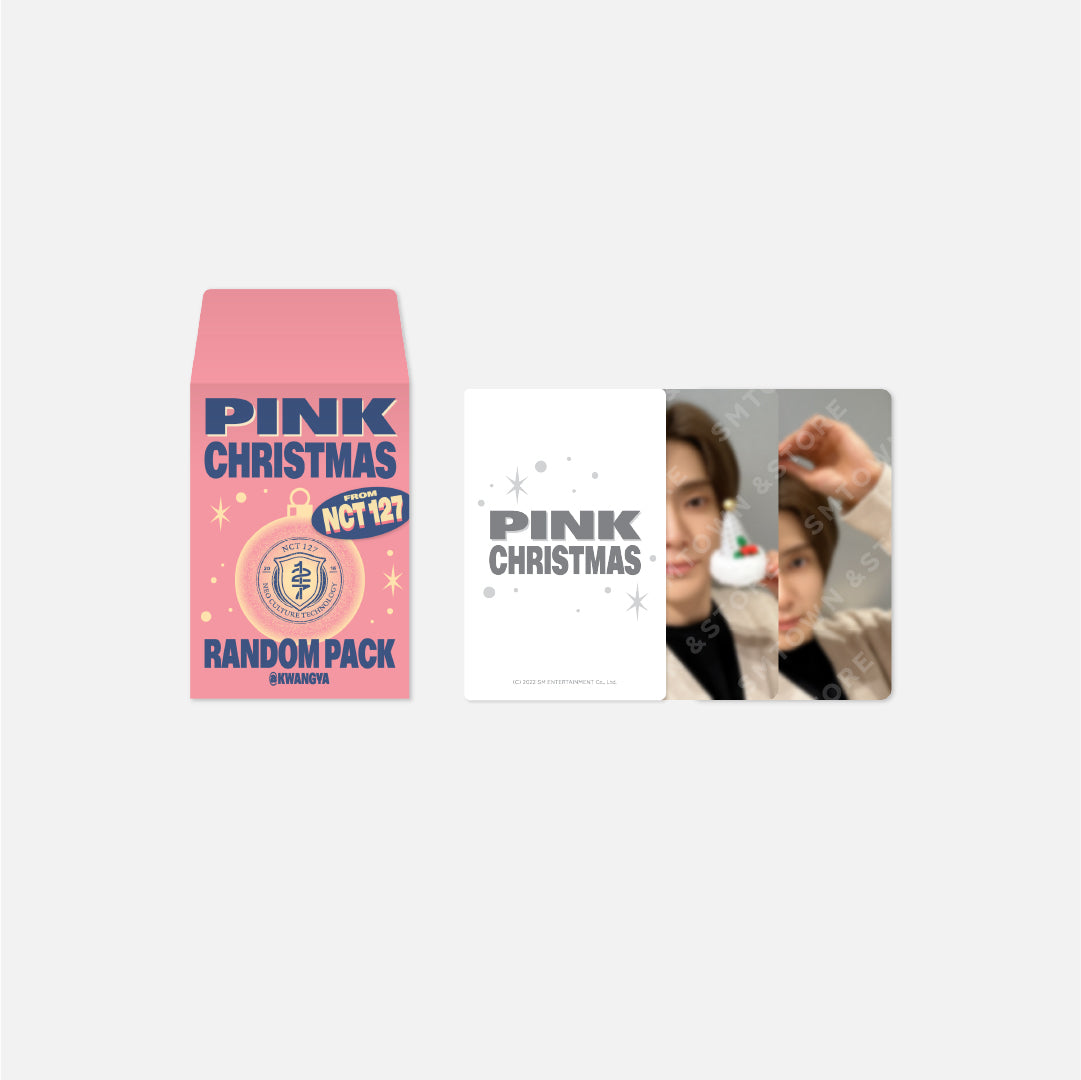 (Pre-Order) SMTOWN 2022 PINK CHRISTMAS Random Photocard Pack