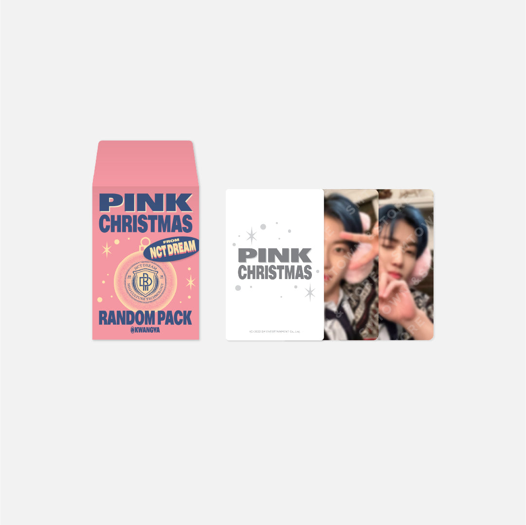 (Pre-Order) SMTOWN 2022 PINK CHRISTMAS Random Photocard Pack