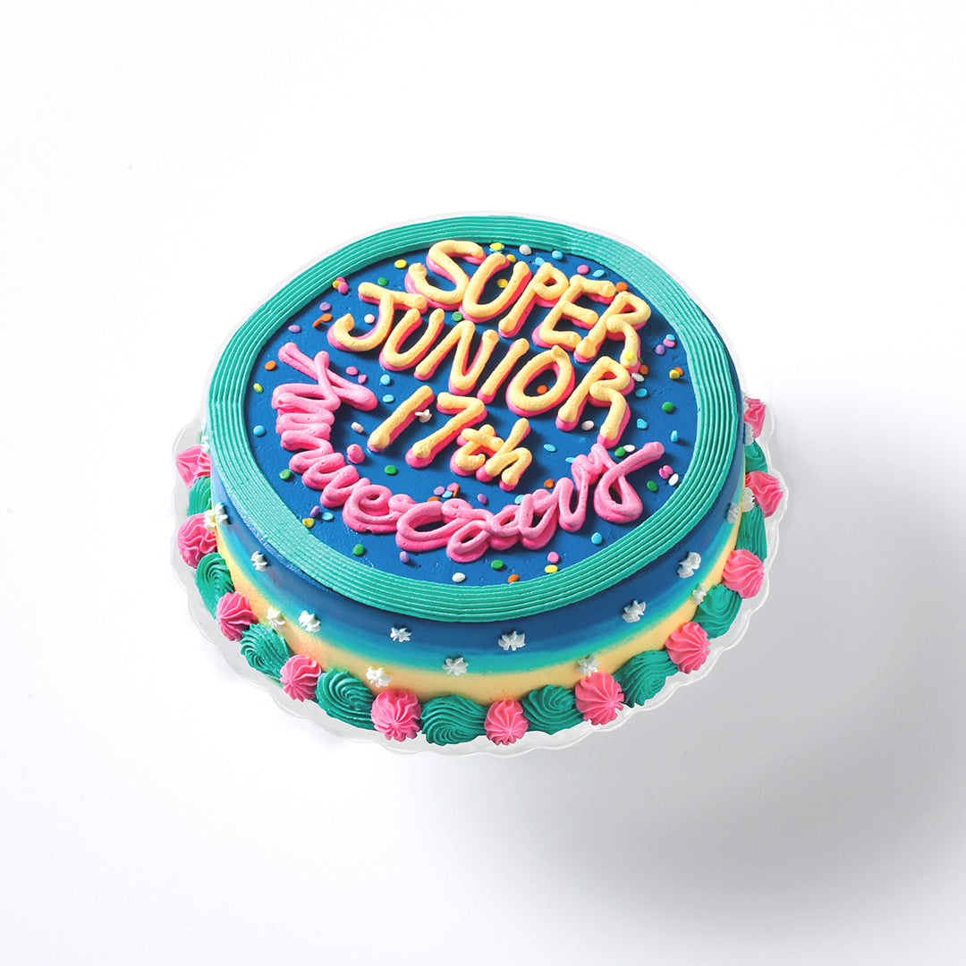 SUPER JUNIOR 17th Anniversary Cake Acrylic SmartTok