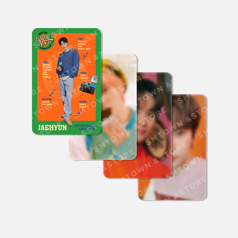 NCT 127 RETRO HOUSE Random OOTD Card Pack