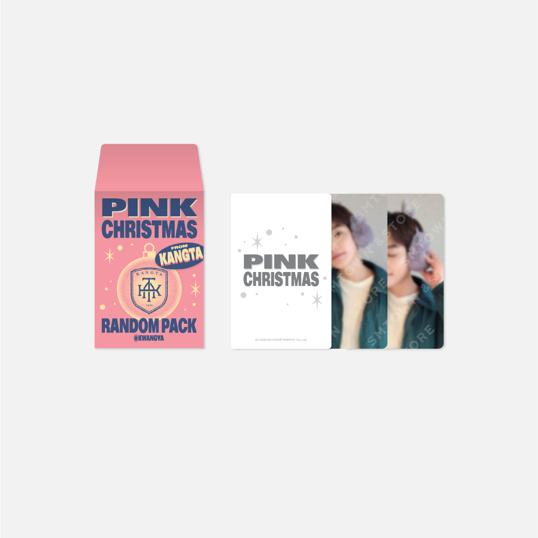 (Pre-Order) SMTOWN 2022 PINK CHRISTMAS Random Photocard Pack