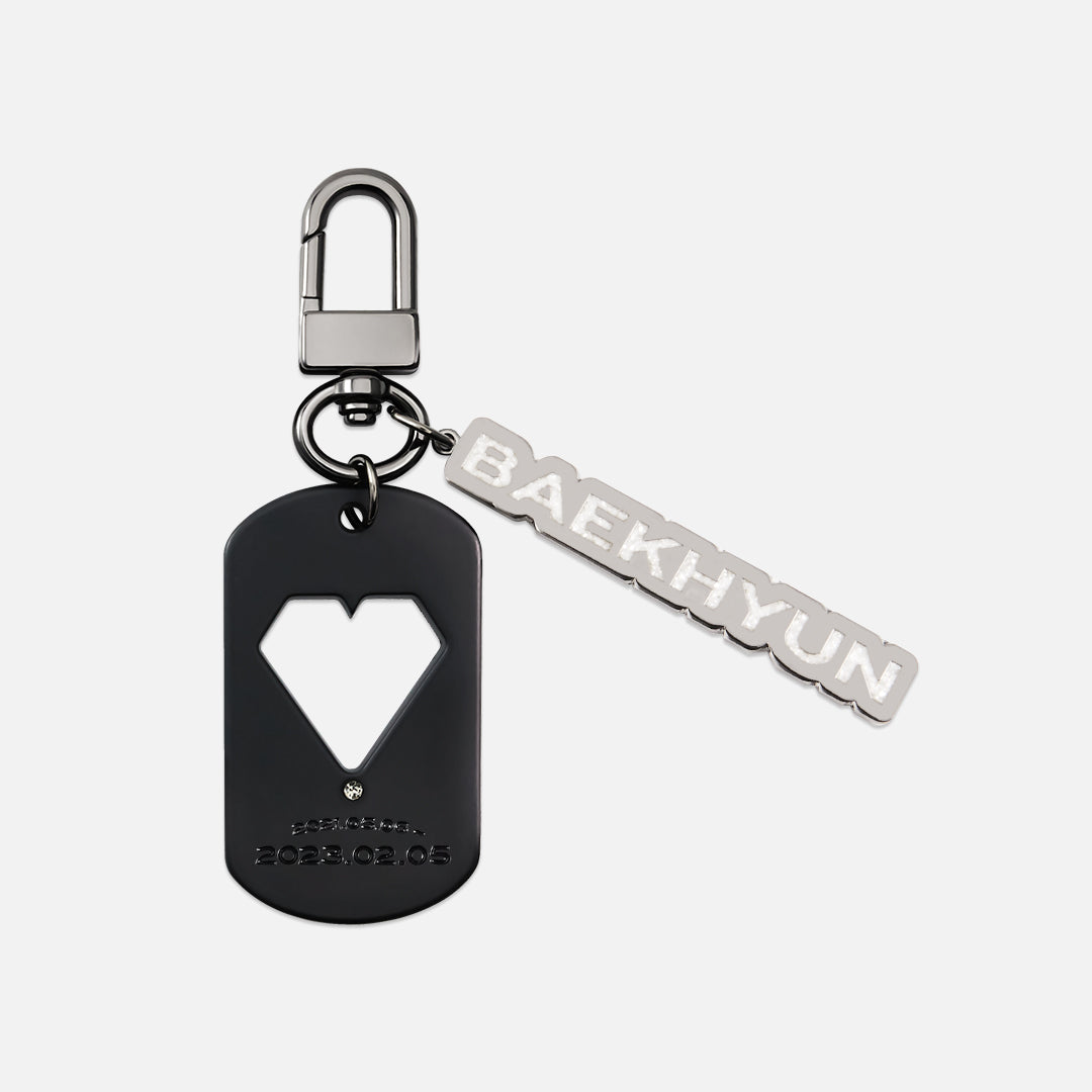 EXO BAEKHYUN Necklace & Tag Keyring