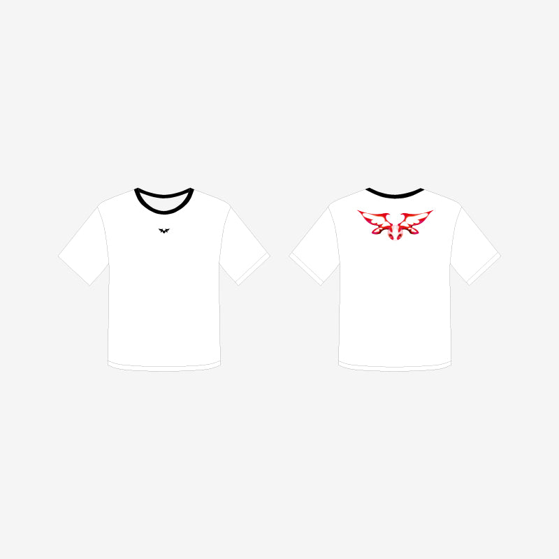 NMIXX flying movvat: Tshirt (White)
