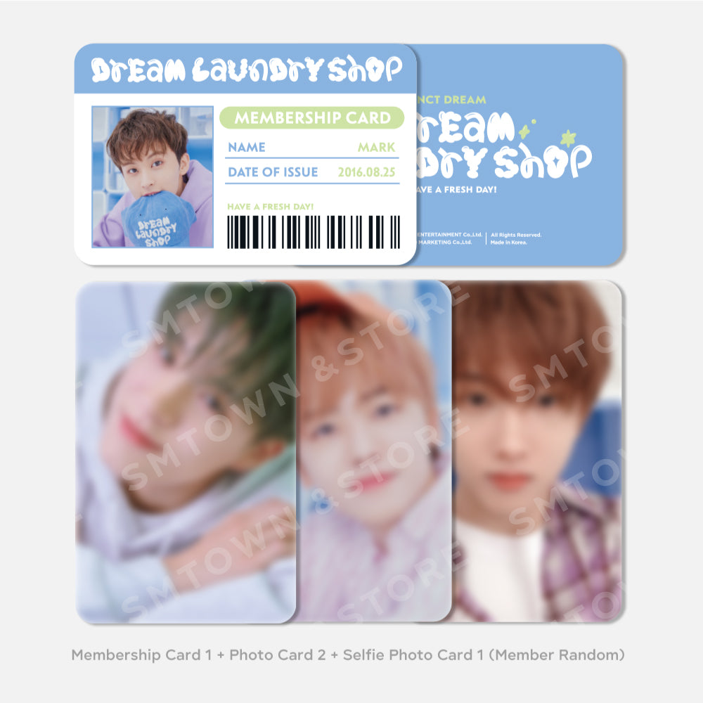 NCT DREAM LAUNDRY SHOP Random Laundry Card Pack