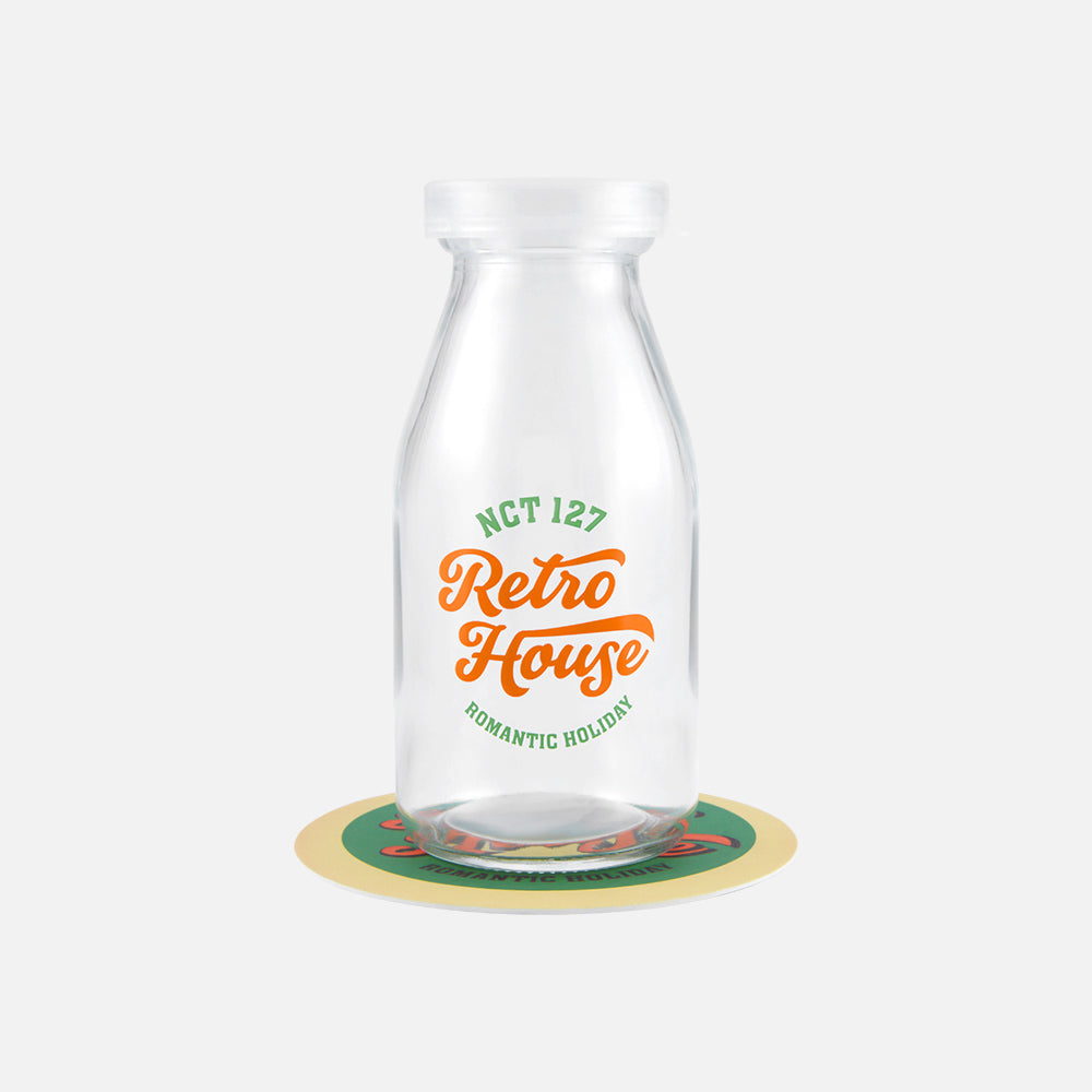 NCT 127 RETRO HOUSE Milk Bottle&Coaster