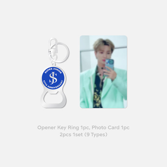 SUPER JUNIOR 17th Anniversary Opener Keyring