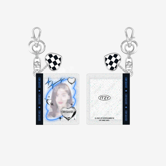 ITZY ID Picture Keyring ITZY The 1st World Tour CHECKMATE ID Picture Keyring