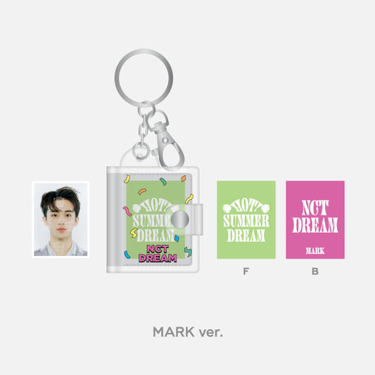 NCT DREAM Fanmeeting Beyond LIVE MINI ALBUM KEY HOLDER + PHOTO SET - HOT! SUMMER DREAM