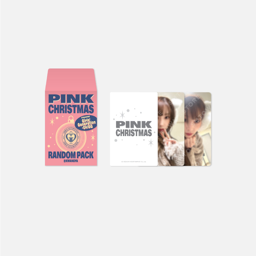 (Pre-Order) SMTOWN 2022 PINK CHRISTMAS Random Photocard Pack