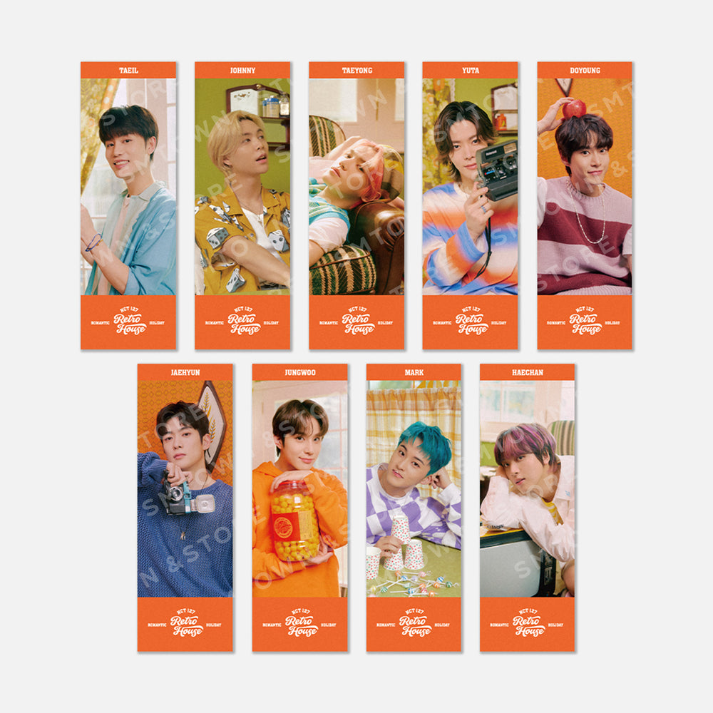 NCT 127 RETRO HOUSE Sticker Book