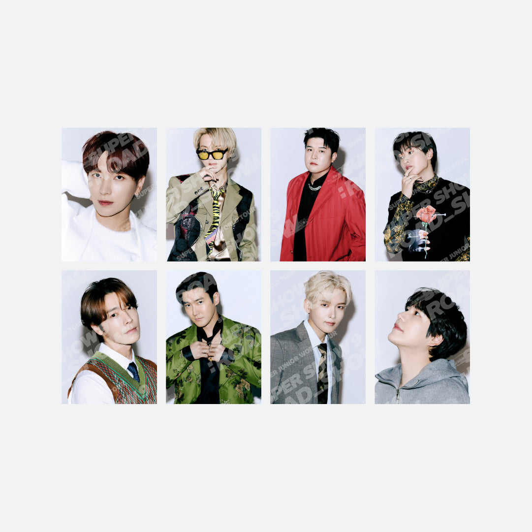 SUPER JUNIOR [Super Show 9 : ROAD_SHOW] Postcard Book