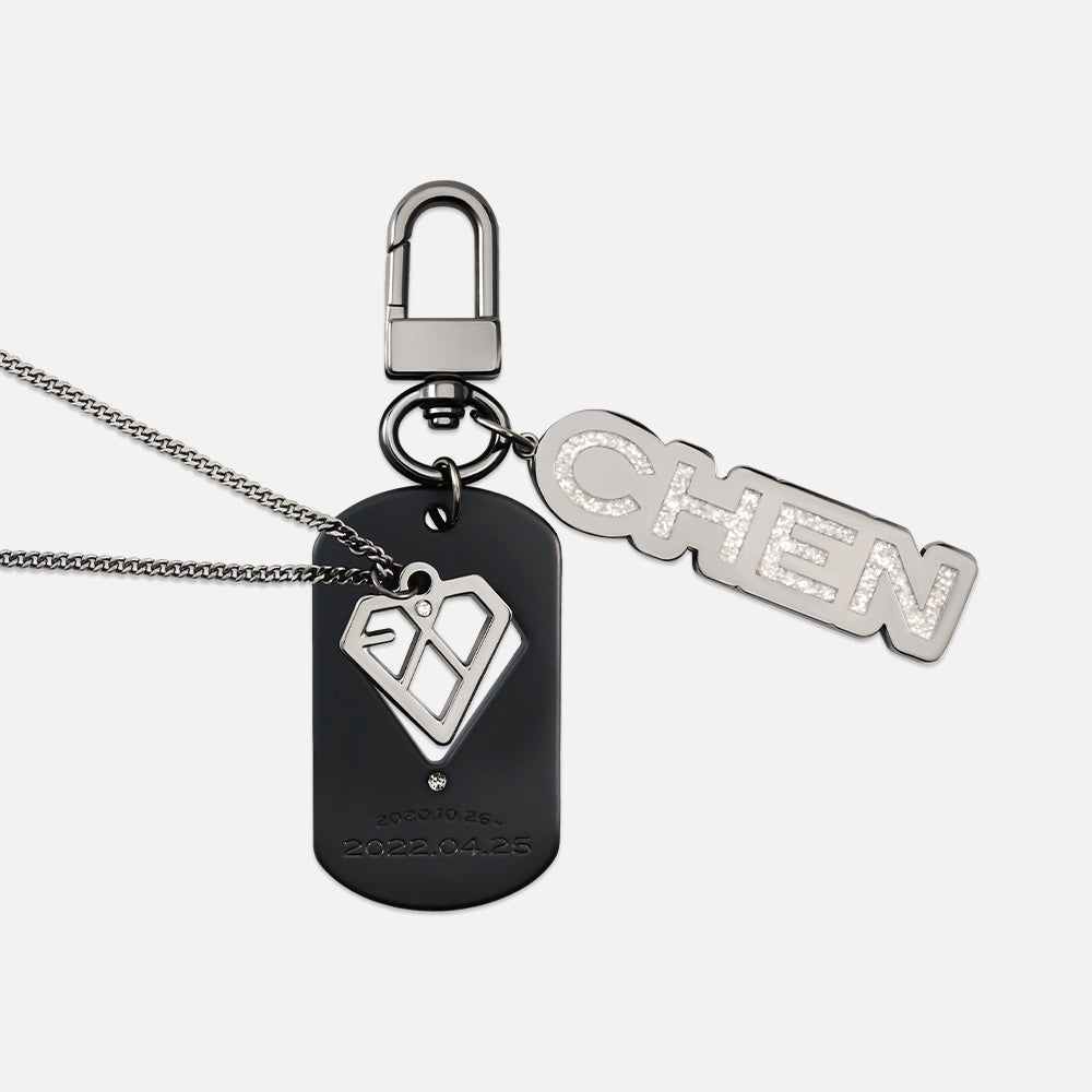 EXO CHEN Necklace & Tag Keyring