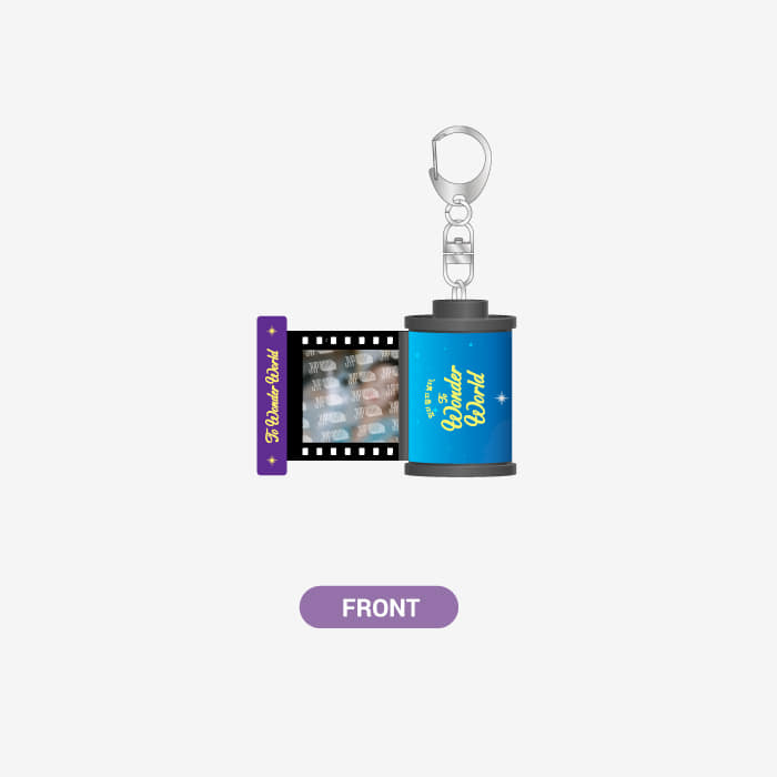 ITZY To Wonder World Film Keyring