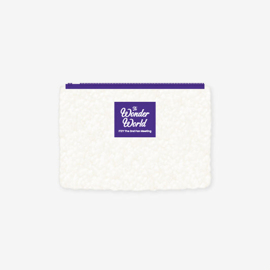 ITZY To Wonder World Fleece Pouch