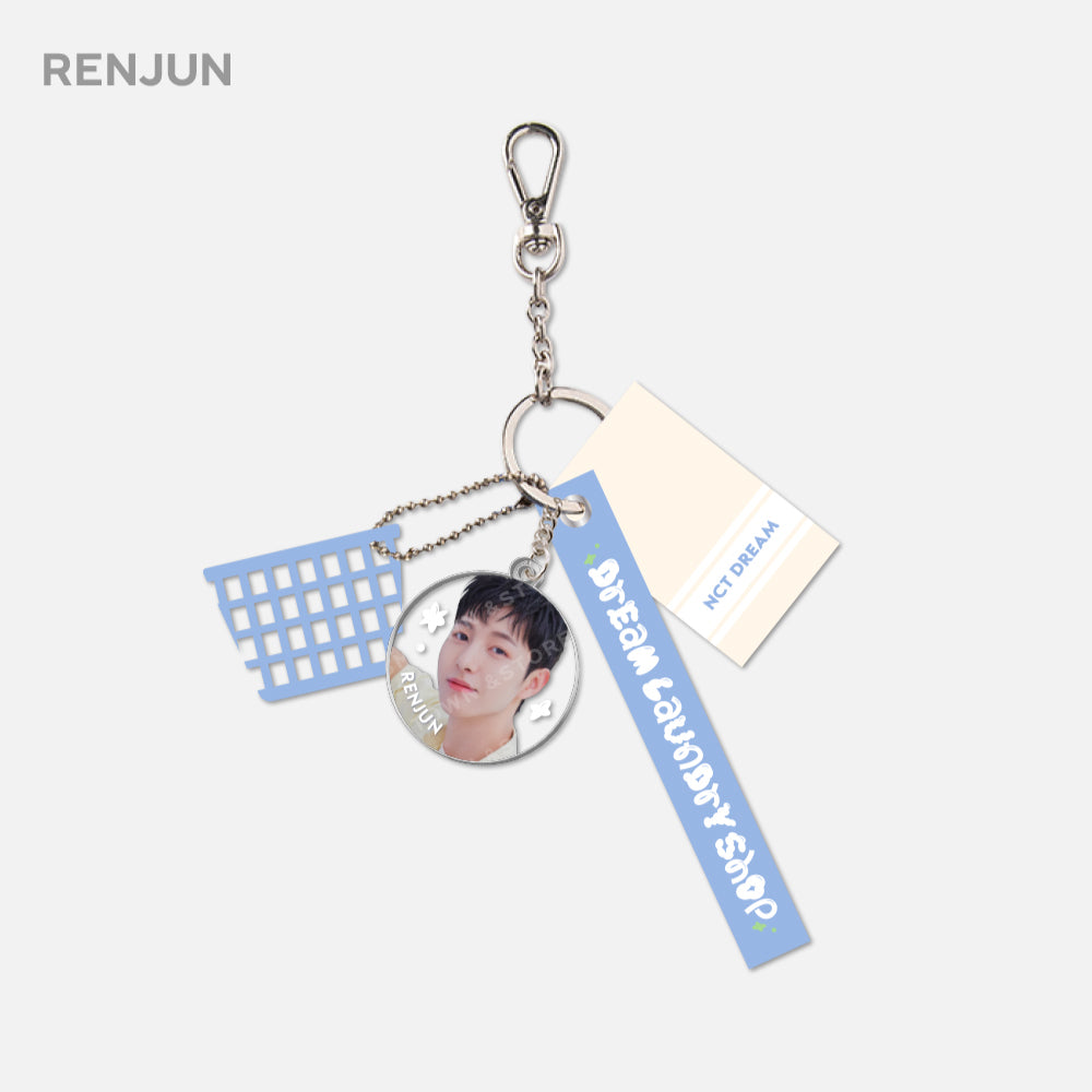 NCT DREAM LAUNDRY SHOP Layered Charm Keyring