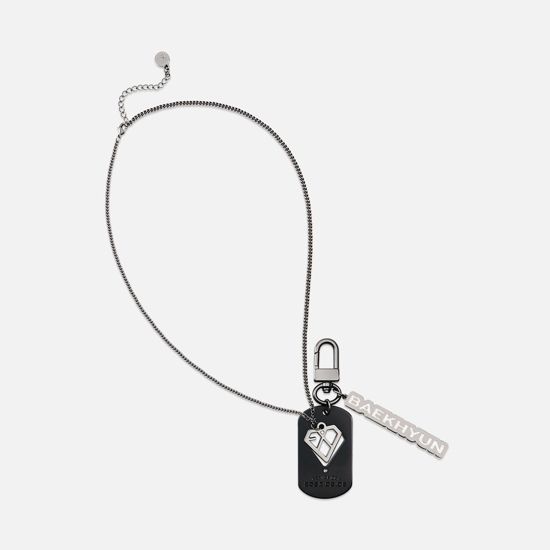 EXO BAEKHYUN Necklace & Tag Keyring