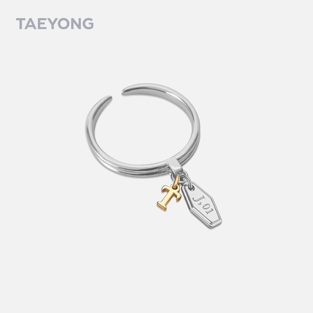 NCT Artist Birthday Initial Silver Ring