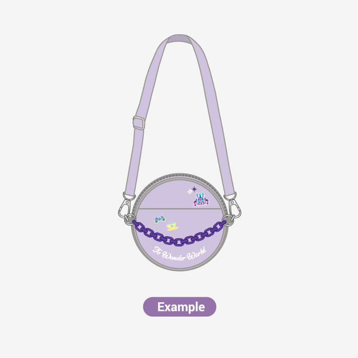 ITZY To Wonder World Light Ring Bag