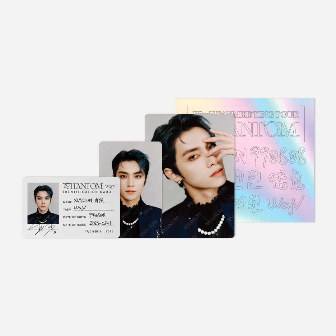 WAYV 2023 Fanmeeting Tour ID Card + Fanlight Deco Sticker Set