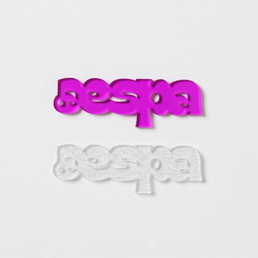 aespa Come to MY illusion Logo Keyring