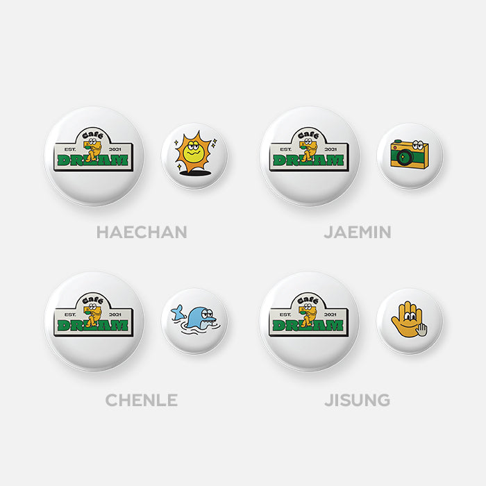 NCT DREAM Mini Eco Bag + Pin Badge Set Café 7 DREAM