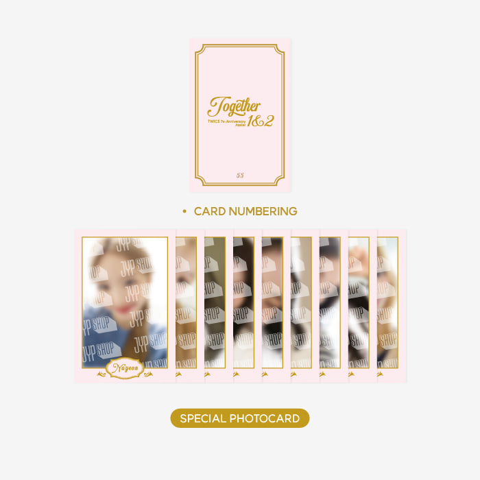 (Pre-Order) TWICE 7th Anniversary Trading Card